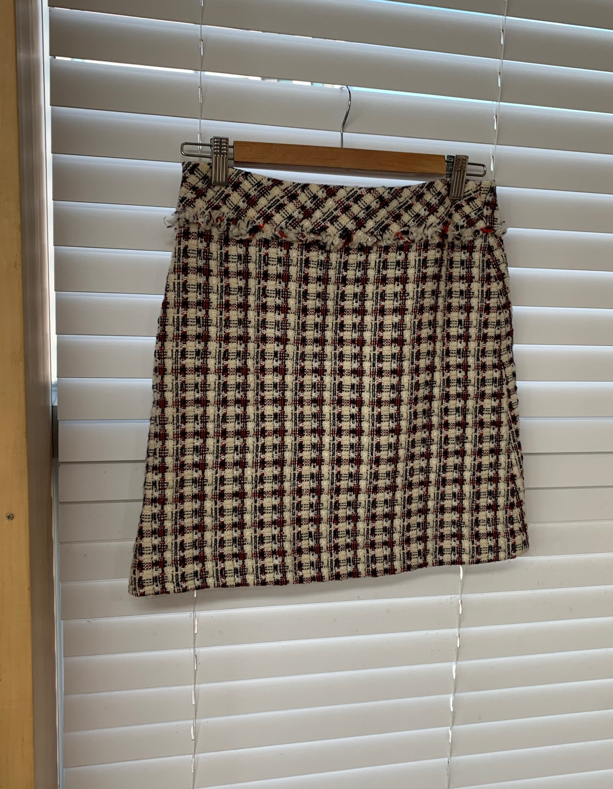 UNTITLED : tweed skirt