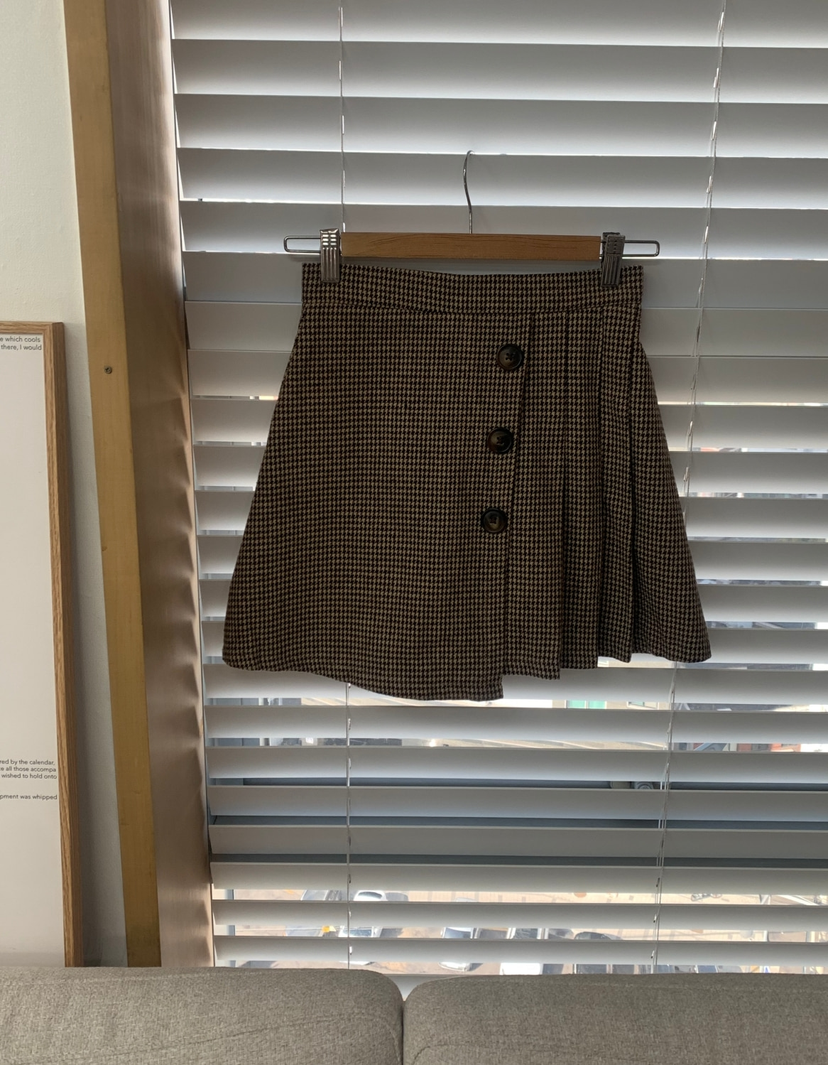 GRL : checked skirt
